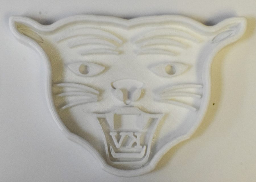 KVHS Kankakee Valley Cougar Mascot Sport Logo Cookie Cutter 3D Printed USA PR315