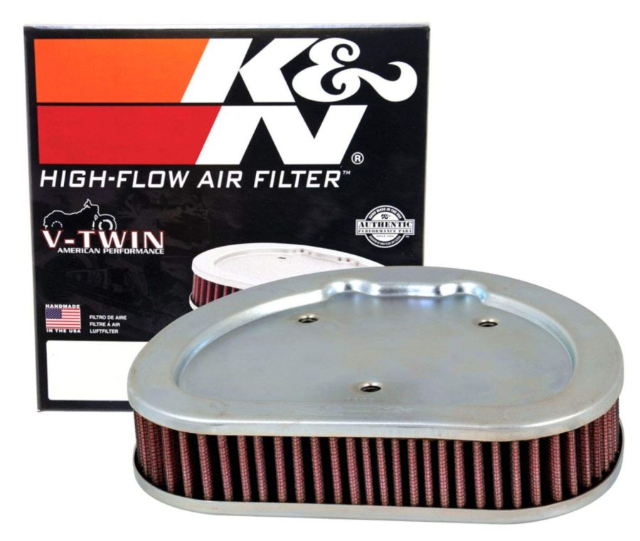 K&N FILTER HD-1508 Engine Air Filter: High Performance, Powersport Air Filter: Fits 2008-2014 HARLEY DAVIDSON(FLTRX Road Glide Custom, FLHR Road King, FLHRC, FLHTC Electra Glide, and other select models)