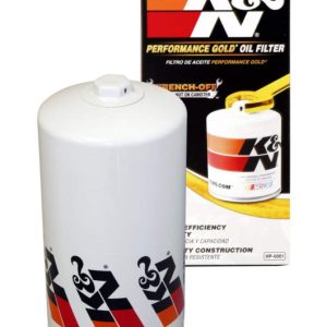 K&N FILTER HP-6001 Premium Oil Filter: Protects your Engine: Compatible with Select 1994-2003 FORD (Club Wagon, Super Duty, E350, E450, E550, Excursion, F59, F250, F350, F450, F550, Econoline, Stripped)