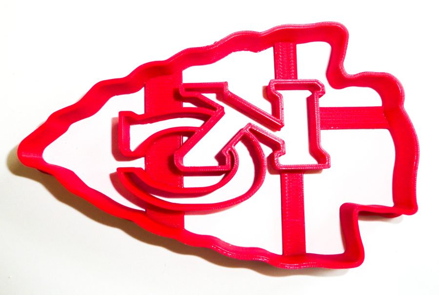 Kansas City Chiefs Football Sports Cookie Cutter Made in USA PR975