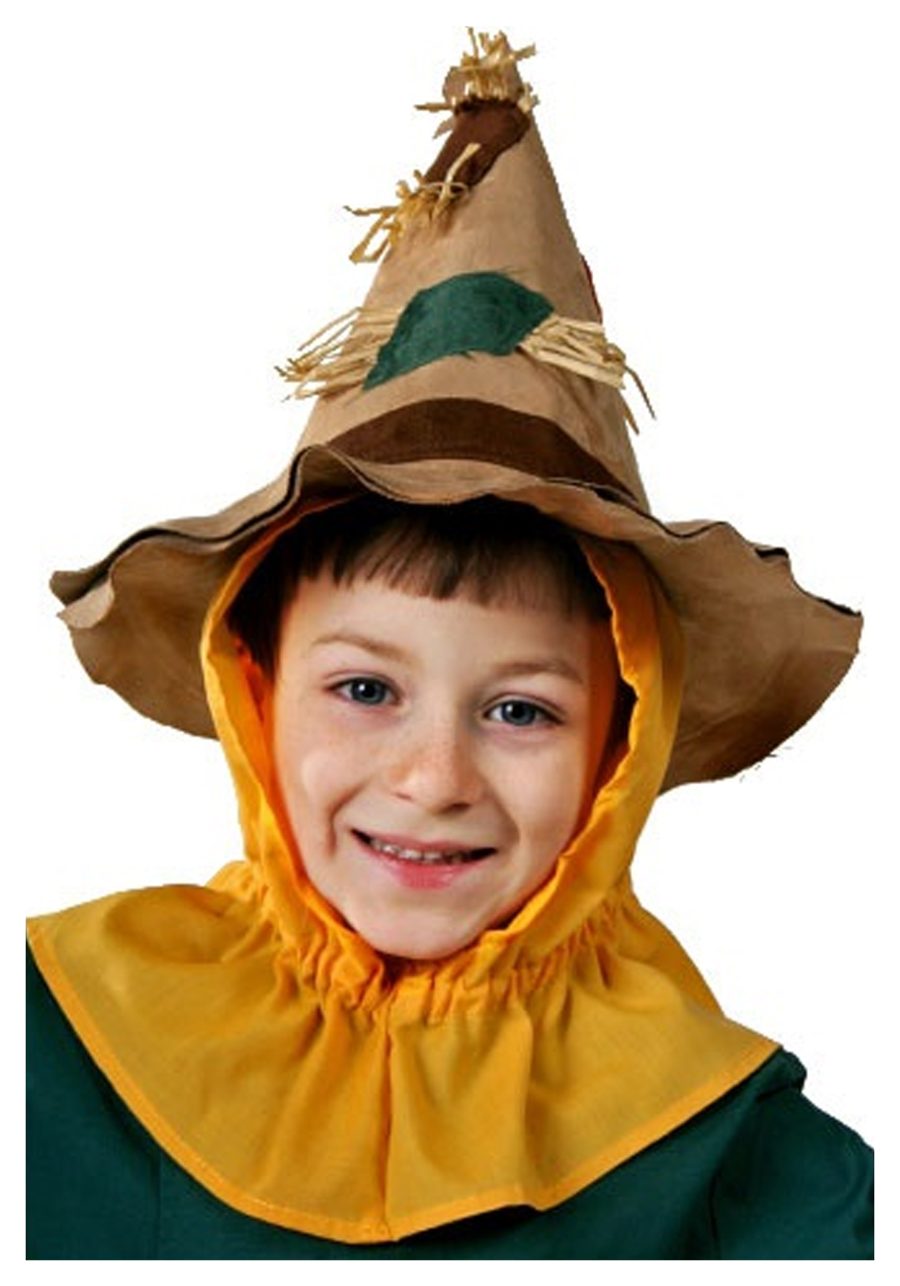 Kids Patchwork Scarecrow Hat