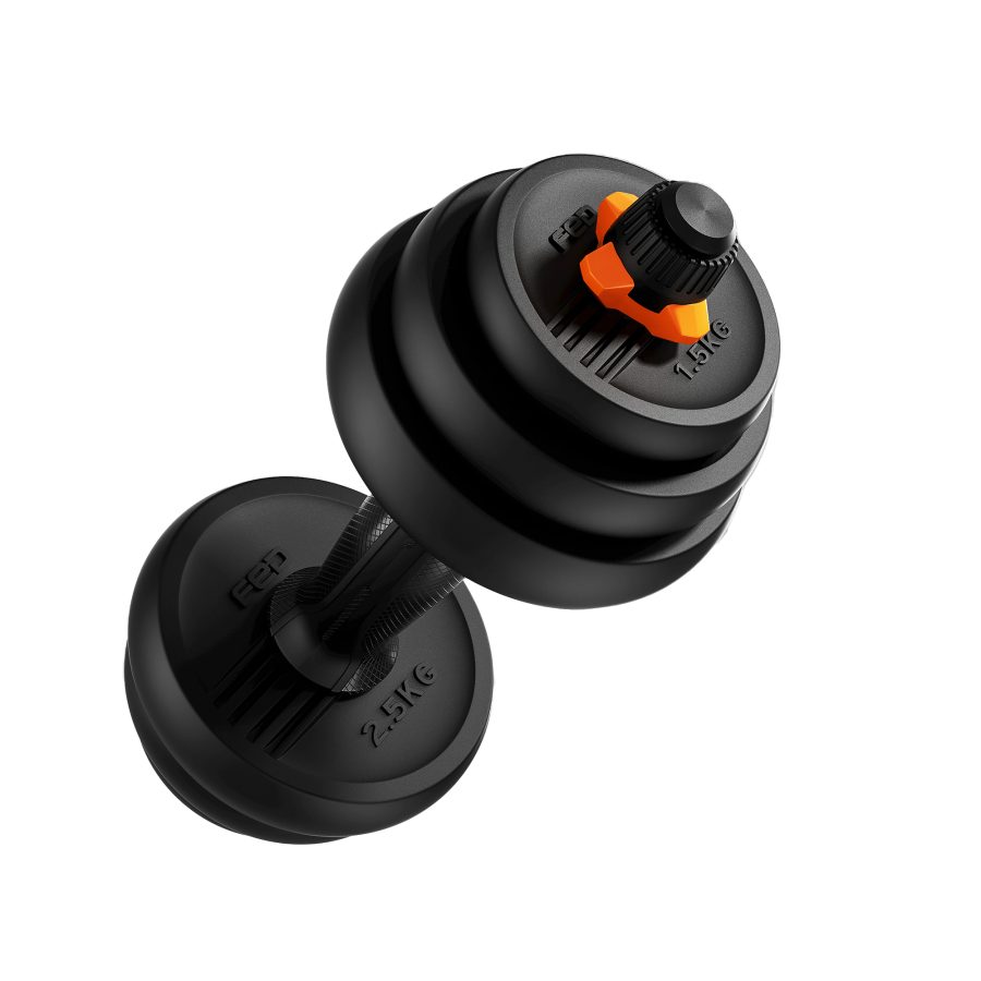 Kit dumbbell + bar + kettlebell + sensor Xiaomi Fed V2 20kg