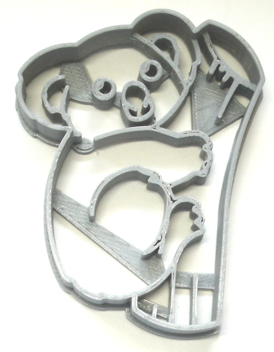 Koala Bear Australia Cuddly Tree Dwelling Marsupial Cookie Cutter USA PR2358