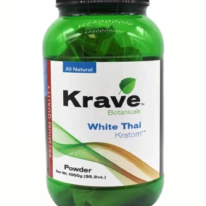 Krave White Thai Kratom Powder 1000g