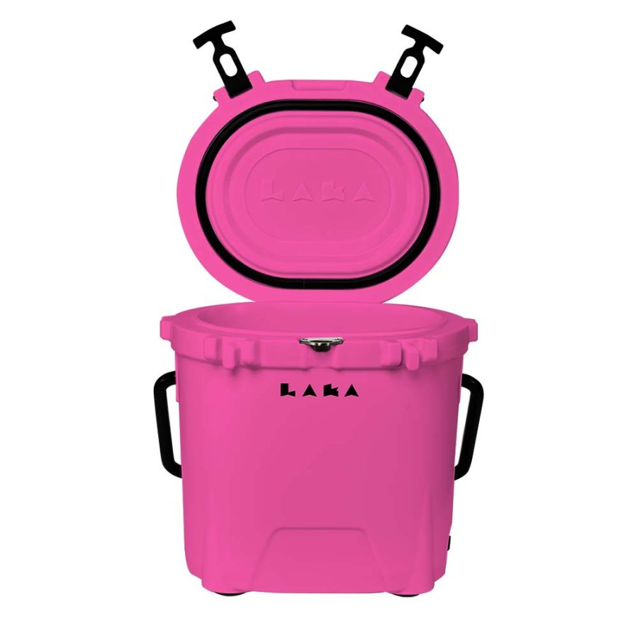 LAKA COOLERS 1012 20 QT COOLER - PINK