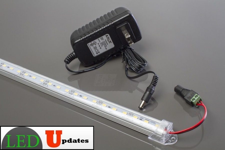 LEDUPDATES UNDER CABINET LED Light 20" KITCHEN SHOWCASE WORKSHOP + UL power