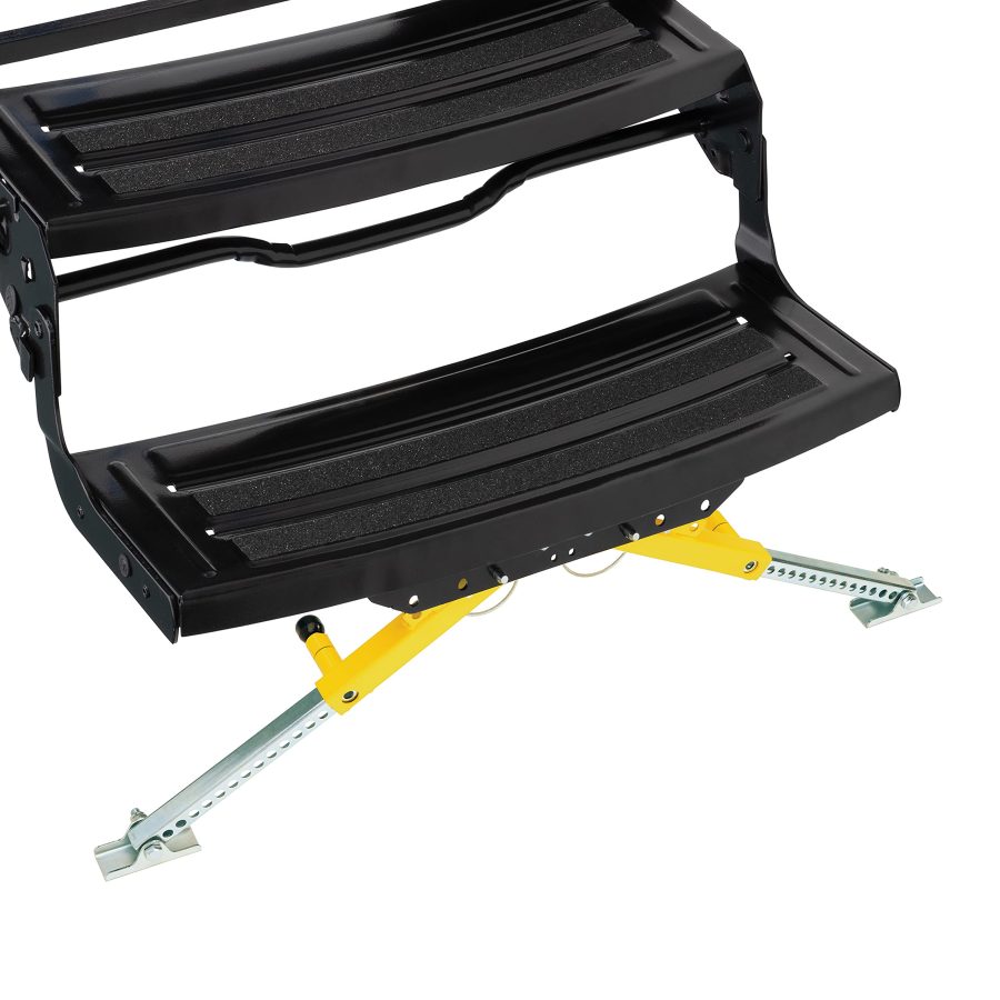 LIPPERT 2020109777 Solid Stance RV Step Stabilizer Kit for 5th Wheels, Travel Trailers and Motorhomes