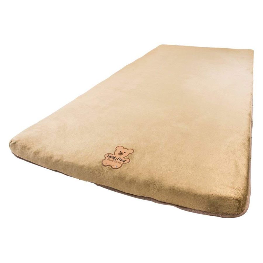 LIPPERT 380765 Teddy Bear Bunk Mattress - 28 INCH x 74 INCH x 4 INCH, Tan