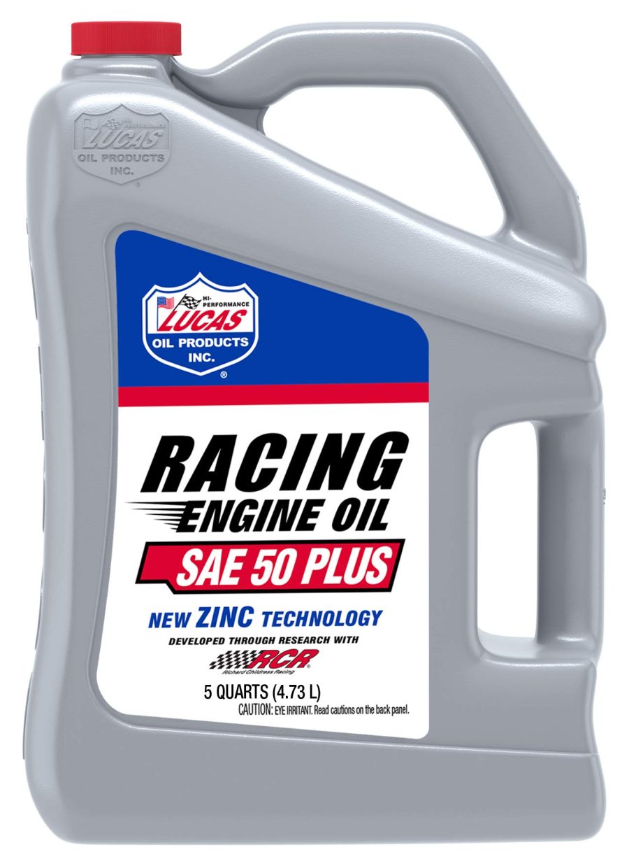 LUCAS OIL 10347 SAE 50 Plus Racing Motor Oil/3x1/5 Quart