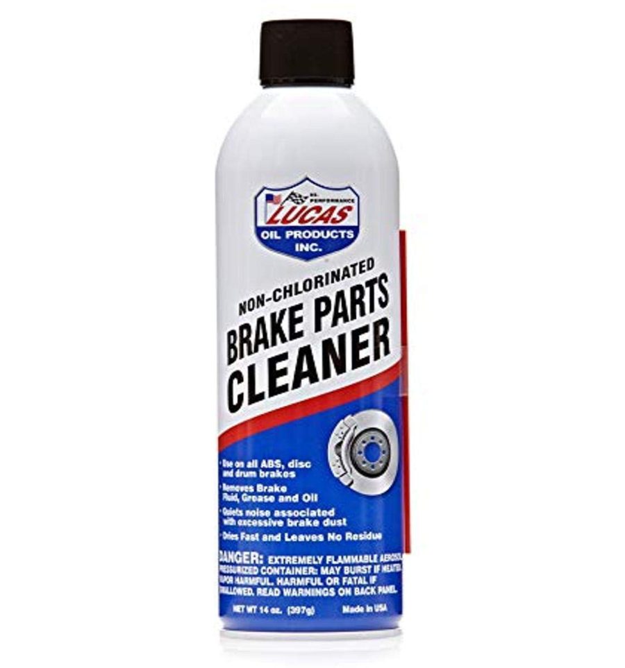 LUCAS OIL 10906 Non-Chlorinated Brake Parts Cleaner - 14 Ounce