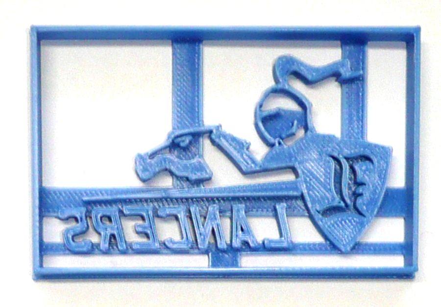 Lewis High School Lancers Virginia Cookie Cutter USA PR3779