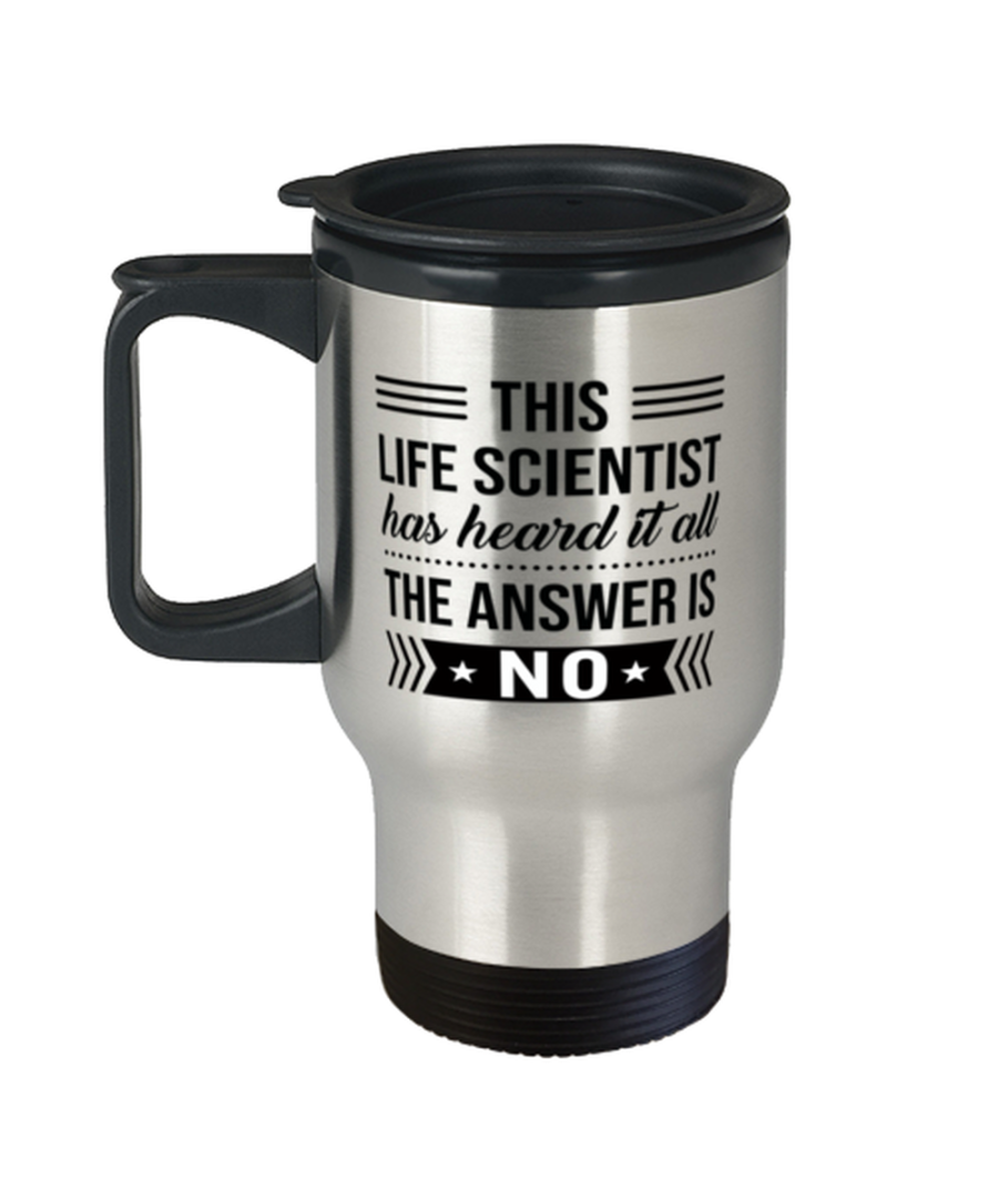 Life Scientist Travel Mug - 14 oz Insulated Coffee Tumbler For Office