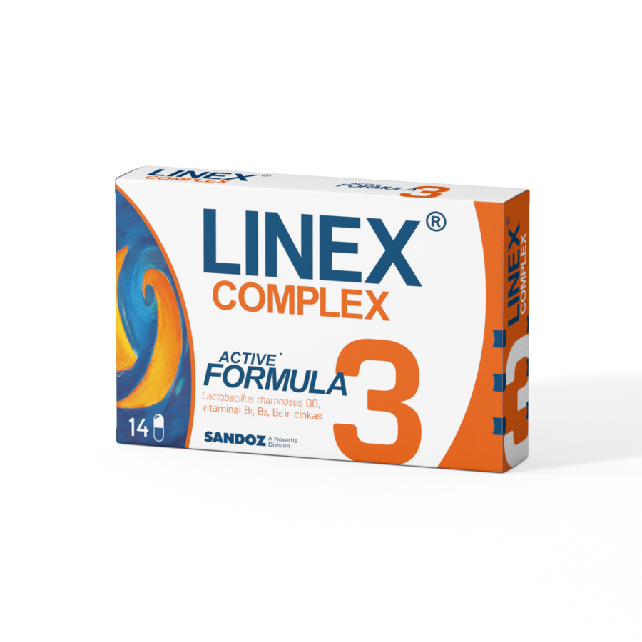 Linex Complex, 14 cps, Acute Diarrhea, Abdominal Pain, Weakened immune System