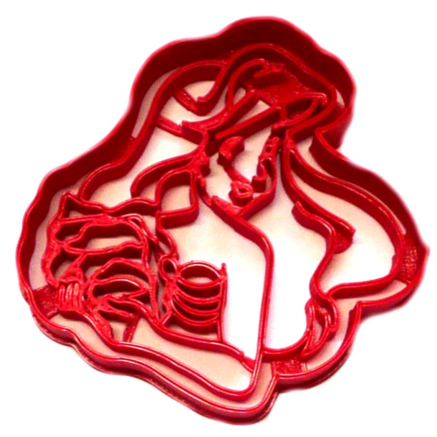 Little Mermaid Ariel Red Hair Fish Tail Movie Character Cookie Cutter USA PR2381