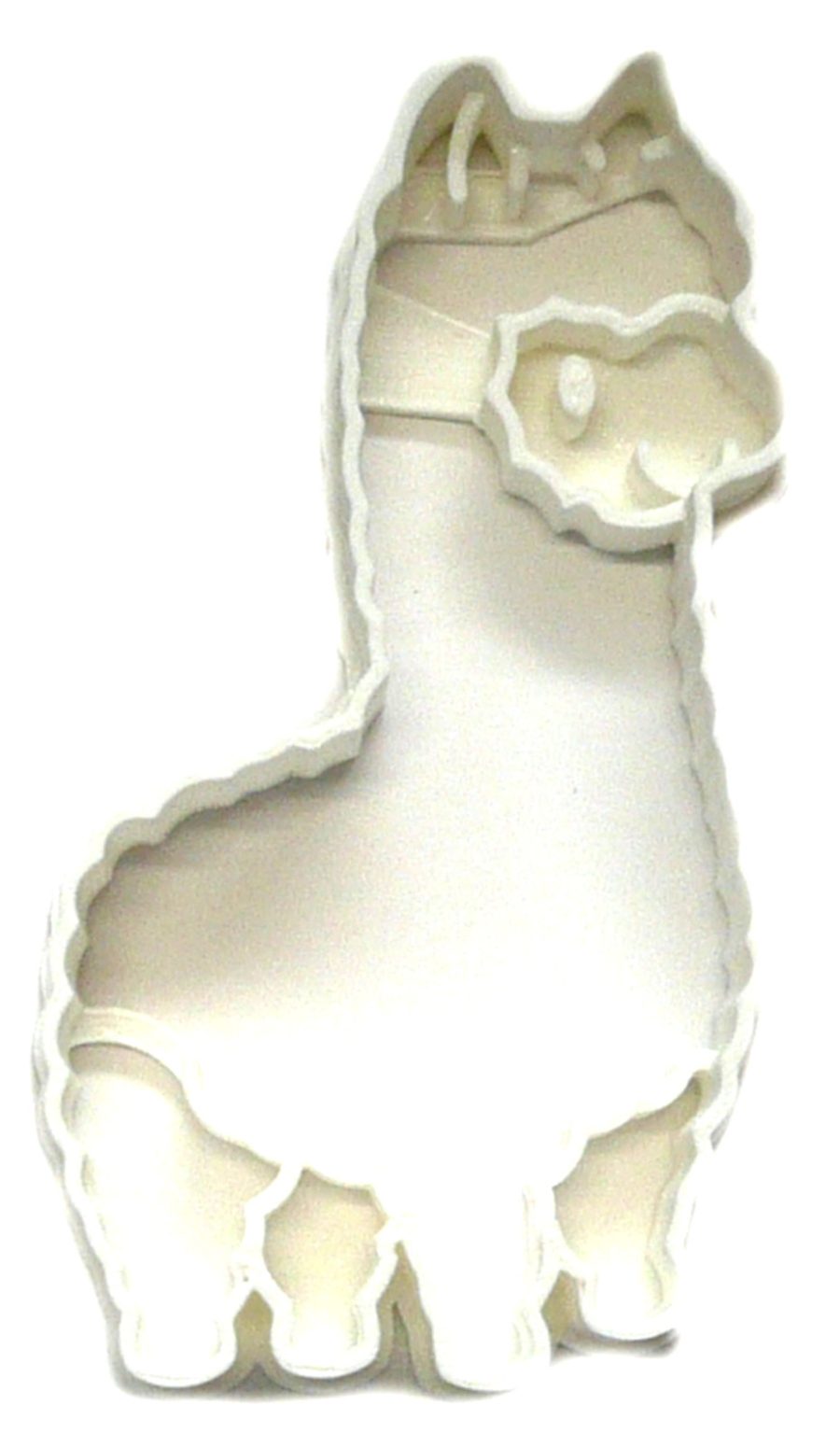 Llama Fleece Wool Alpaca Zoo Farm Animal Cookie Cutter 3D Printed USA PR2340