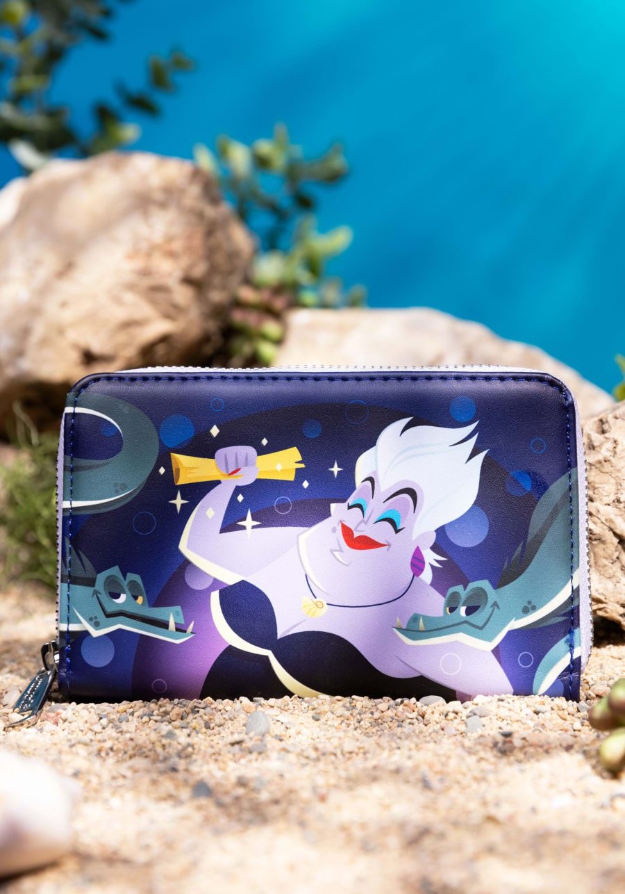 Loungefly Disney The Little Mermaid Ursula Lair Zip Wallet