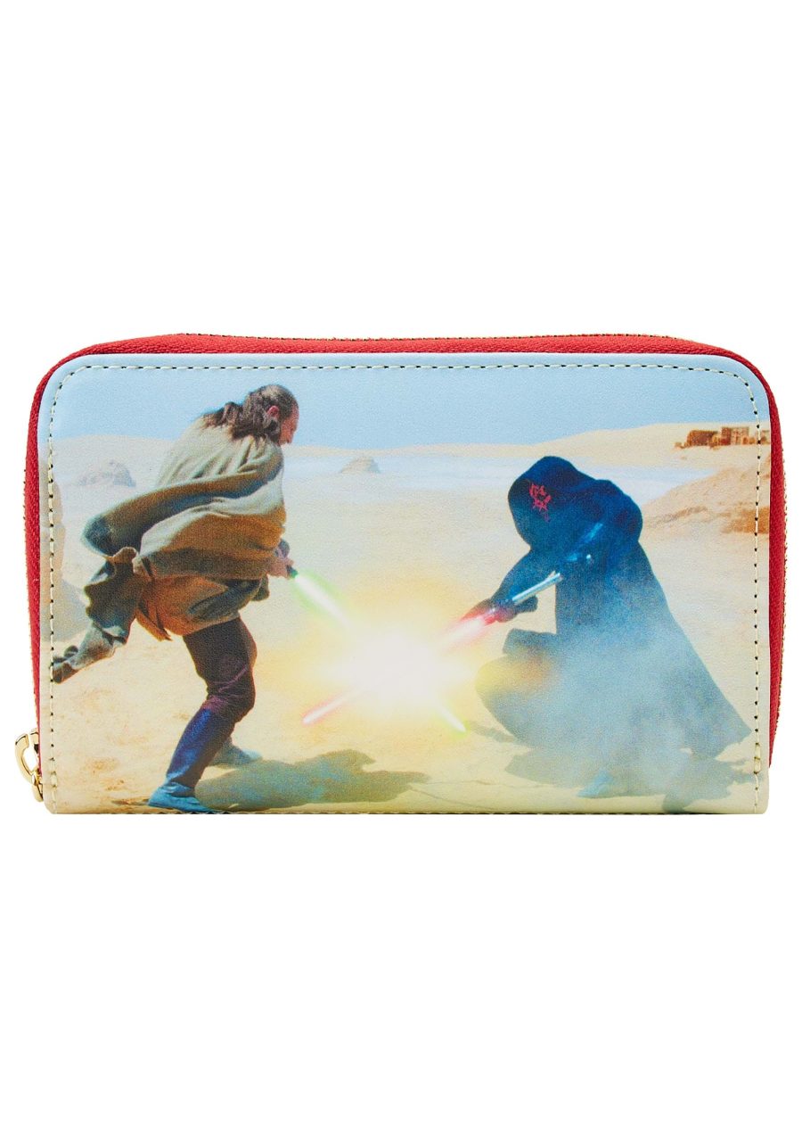 Loungefly Star Wars Scenes Series Phantom Menace Wallet