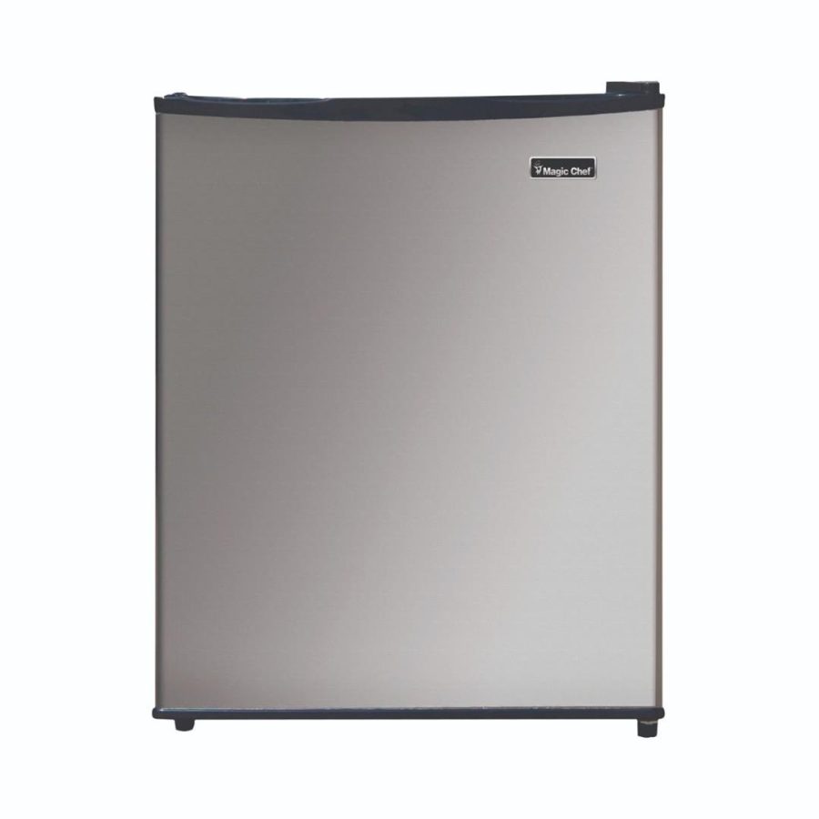 MAGIC CHEF MCAR240SE2 2.4 Cubic-Ft Stainless Steel Refrigerator