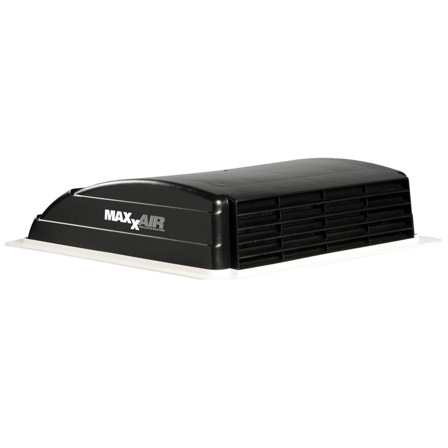 MAXXAIR 00-03851 Maxxfan Mini Plus Vent 6 INCH Single Speed Exhaust Fan - Quiet and Energy Efficient RV Ventilation & Lighting, Black