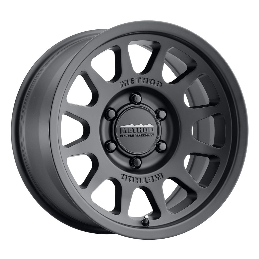 METHOD RACE MR70378560535 Matte Black 17x8.5 INCH 6x5.5 INCH, 35mm offset 6.2 INCH Backspace