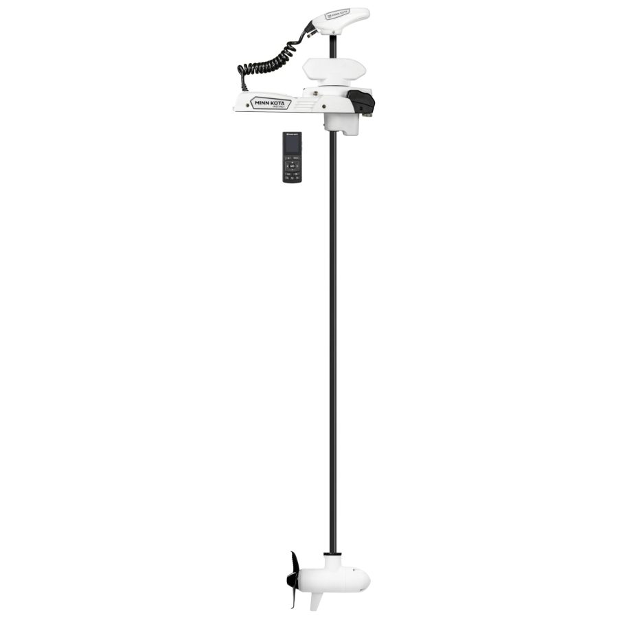 MINN KOTA 1358563 Riptide Instinct Quest 90/115 lb. Thrust, 100 INCH Shaft, Wireless Remote, White