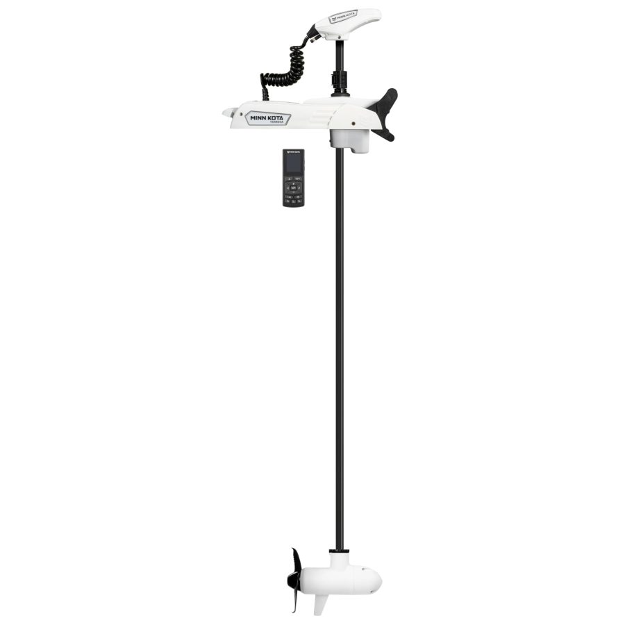 MINN KOTA 1363902 Riptide Terrova Quest 90/115 lb. Thrust, 87 INCH Shaft, Wireless Remote, White