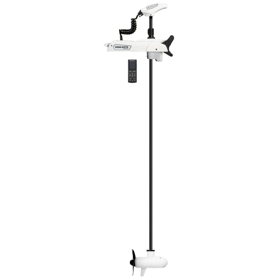 MINN KOTA 1363903 Riptide Terrova QUEST 90/115 lb. Thrust, 100 INCH Shaft, Wireless Remote, White