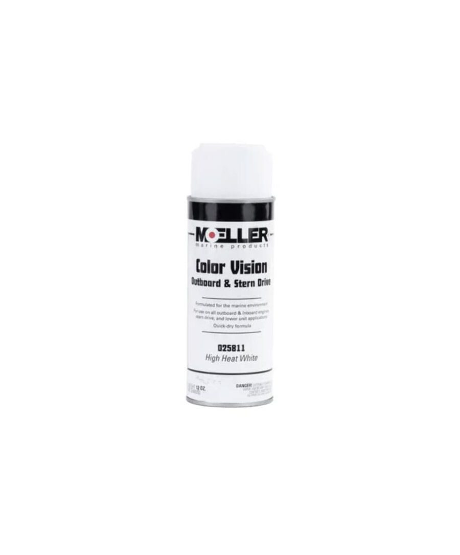 MOELLER 025811 Color Vision Paint Color: High Heat White