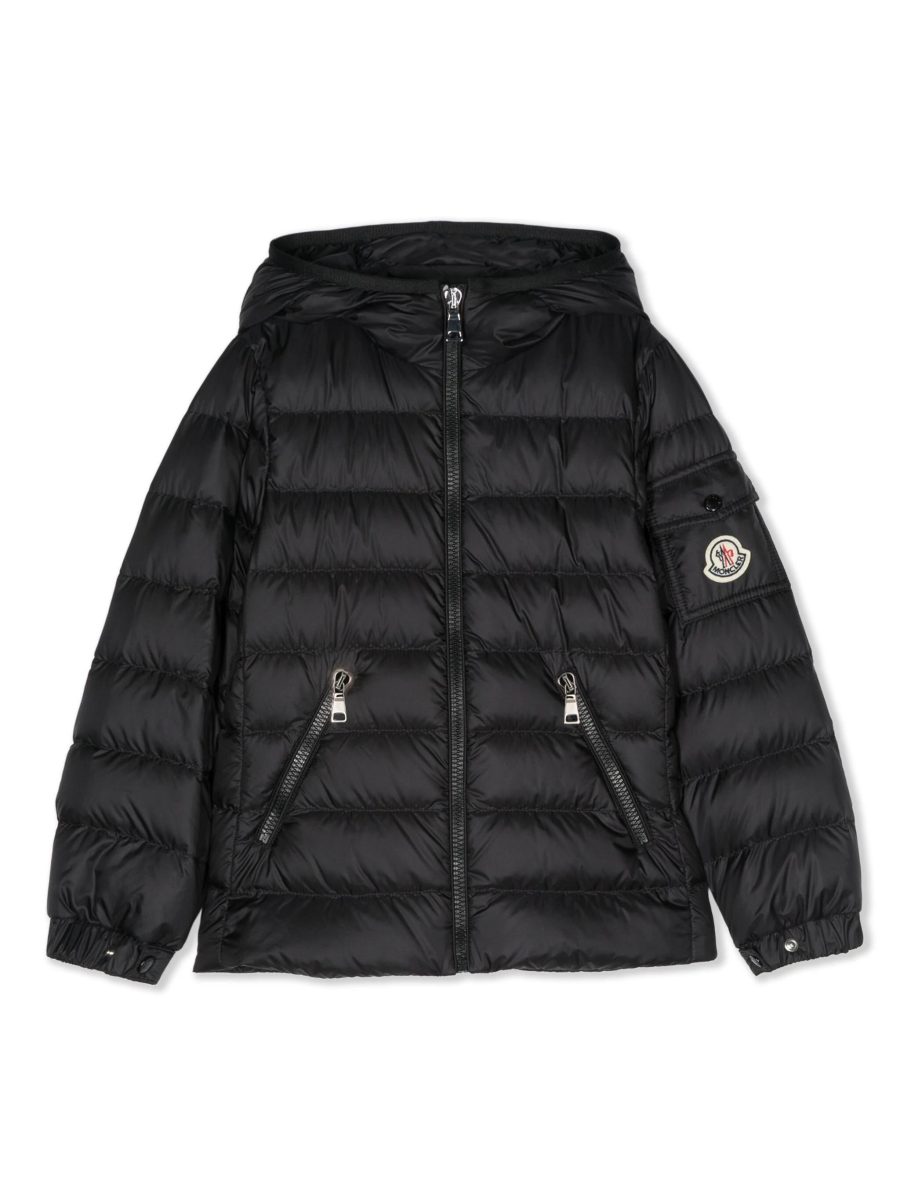 MONCLER KIDS Boys Gles Padded Down Jacket Black