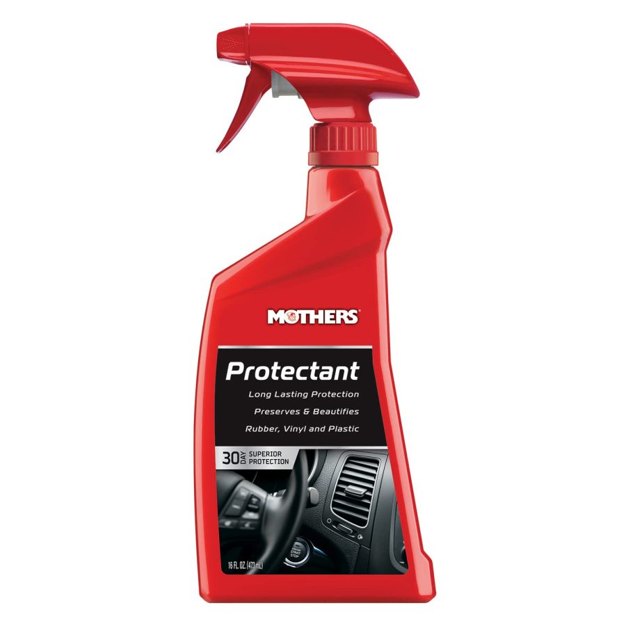 MOTHERS 05316 Protectant, Preserves and Protects Auto Interiors, Rubber, Vinyl, and Plastic from UV Rays and Harsh Elements (16 oz.)