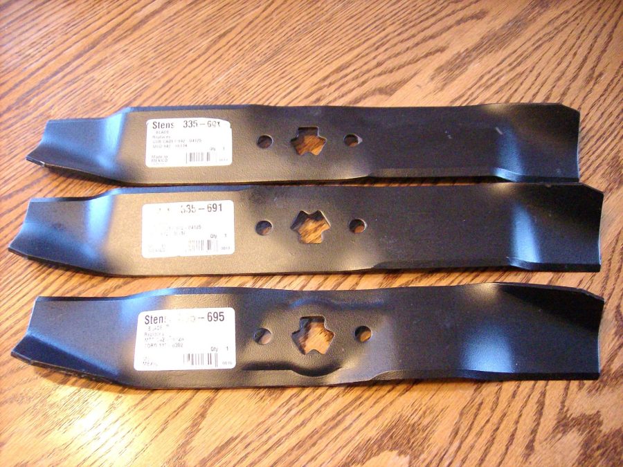 MTD 46" cut lawn mower blades 172-7926, 177-2144, 742-0611, 742-0611A, 942-0611