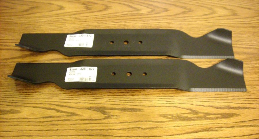 MTD, White & Montgomery Ward 38" cut blades 742-0473A / 942-0473A / 742473A