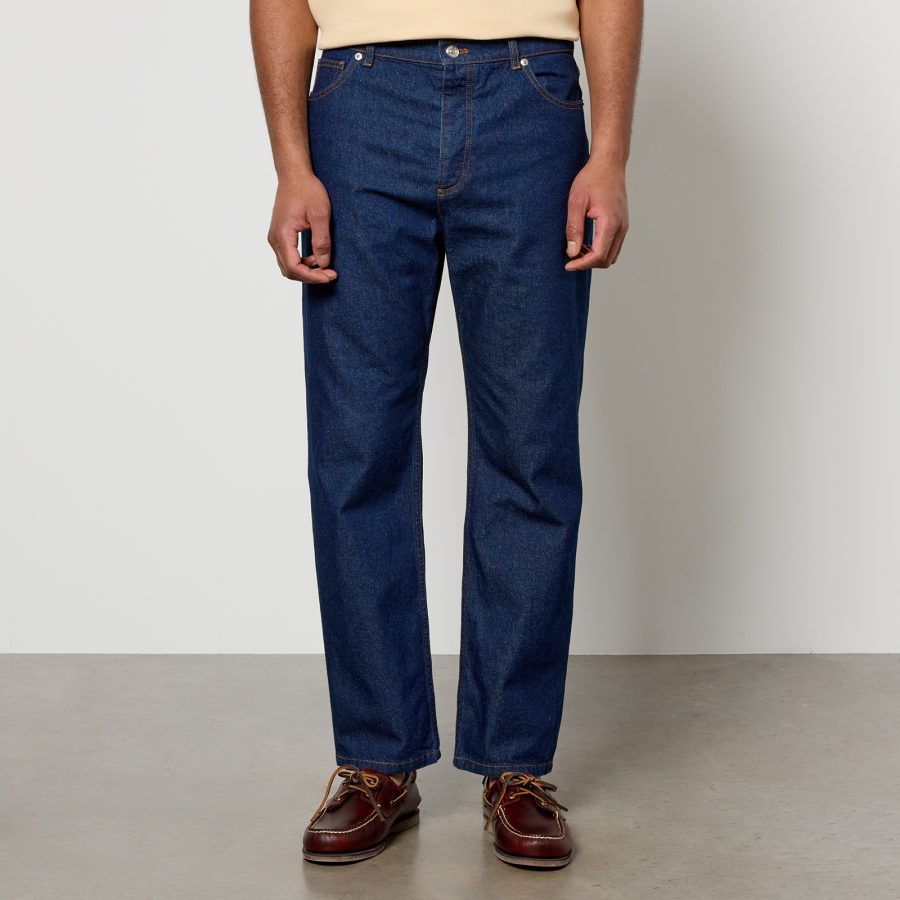 Maison Kitsuné Straight Indigo Denim Jeans - W31/L32