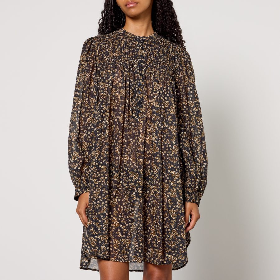 Marant Etoile Danael Chiffon Mini Dress - UK 6