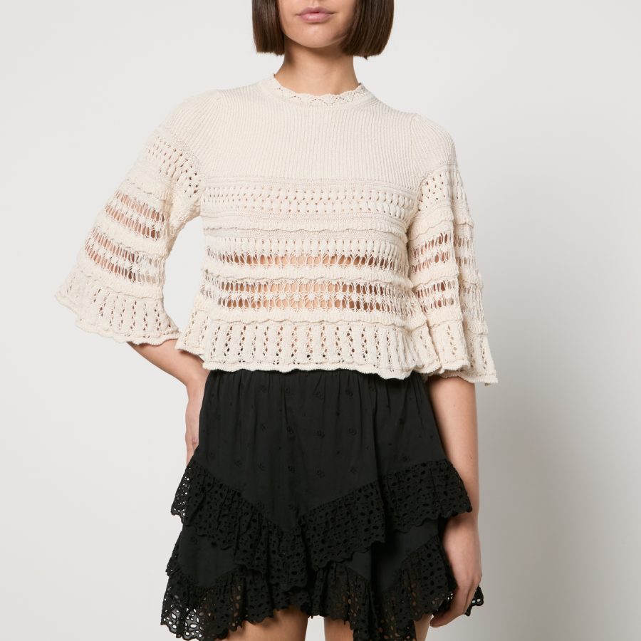 Marant Etoile Frizy Crocheted Jumper - FR 40/UK 12