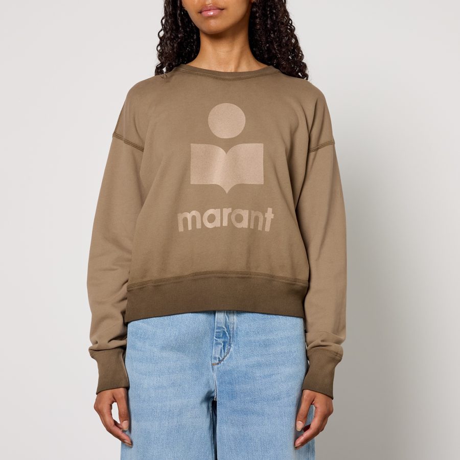 Marant Etoile Mobyli Cotton-Jersey Sweatshirt - UK 6