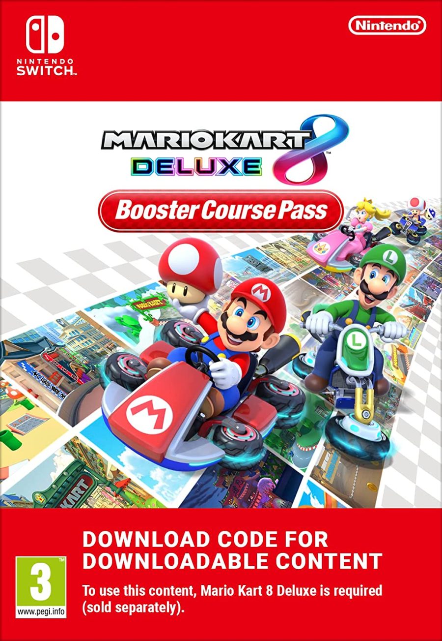 Mario Kart 8 Deluxe Booster Course Pass Digital Download Key (Nintendo Switch)