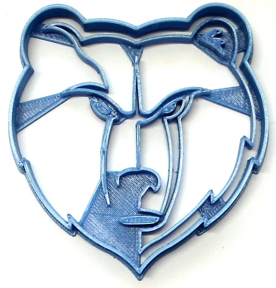 Memphis Grizzlies Basketball Team Sports Athletics Cookie Cutter USA PR2768