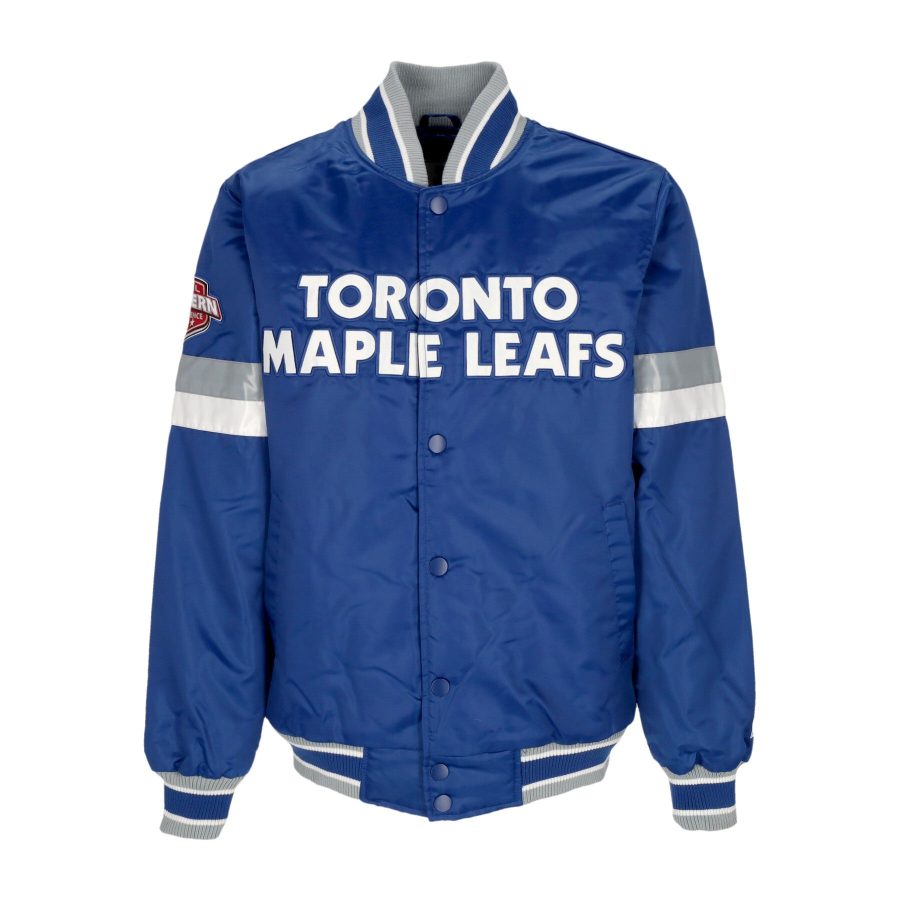 Men's Bomber Jacket NHL Home Game Satin Jacket Torlea