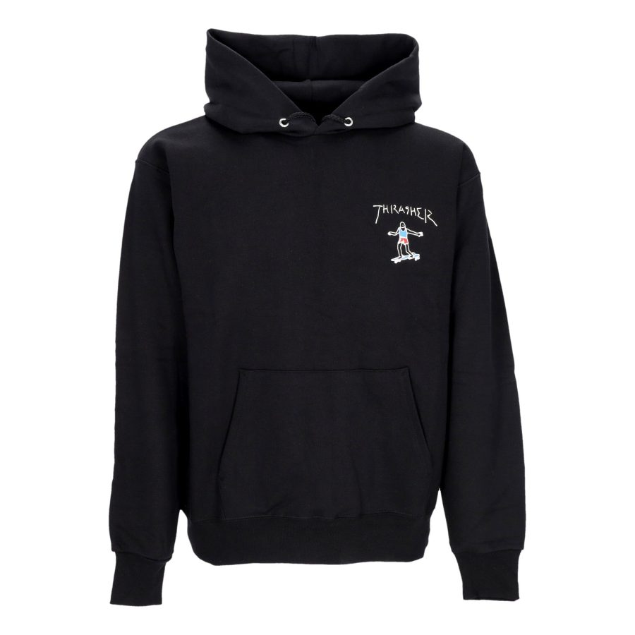 Men's Hooded Sweatshirt Gonz Mini Logo Hoodie Black