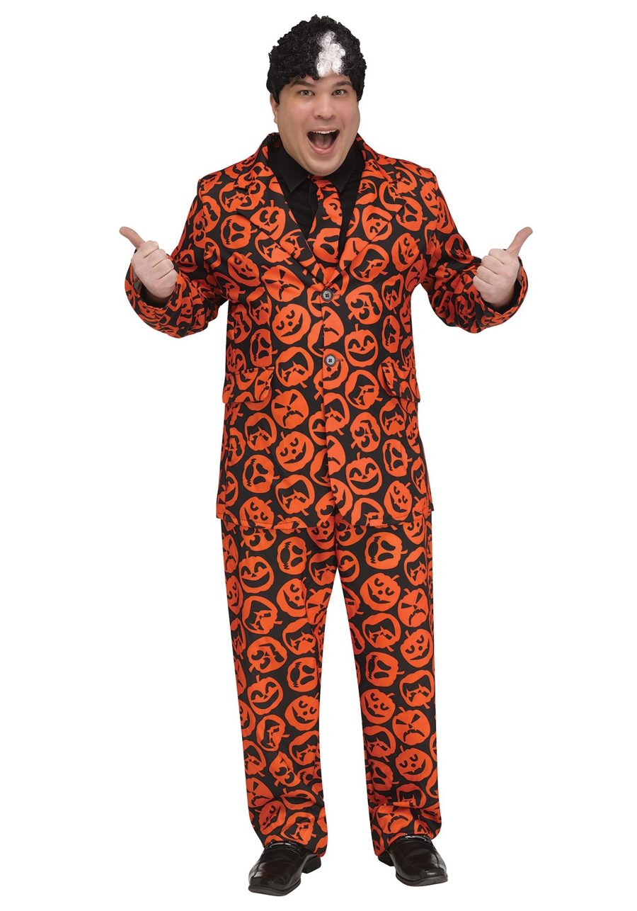 Men's Plus Size SNL David S. Pumpkins Costume