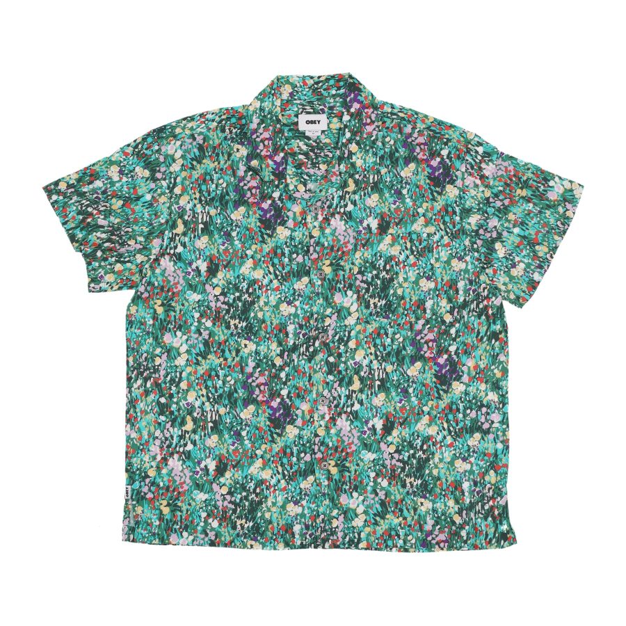 Men's Short Sleeve Shirt The Garden Woven Shirt Fairway Multi