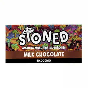 Milk Chocolate Stoned Amanita Muscaria Mushroom Chocolate 10000MG