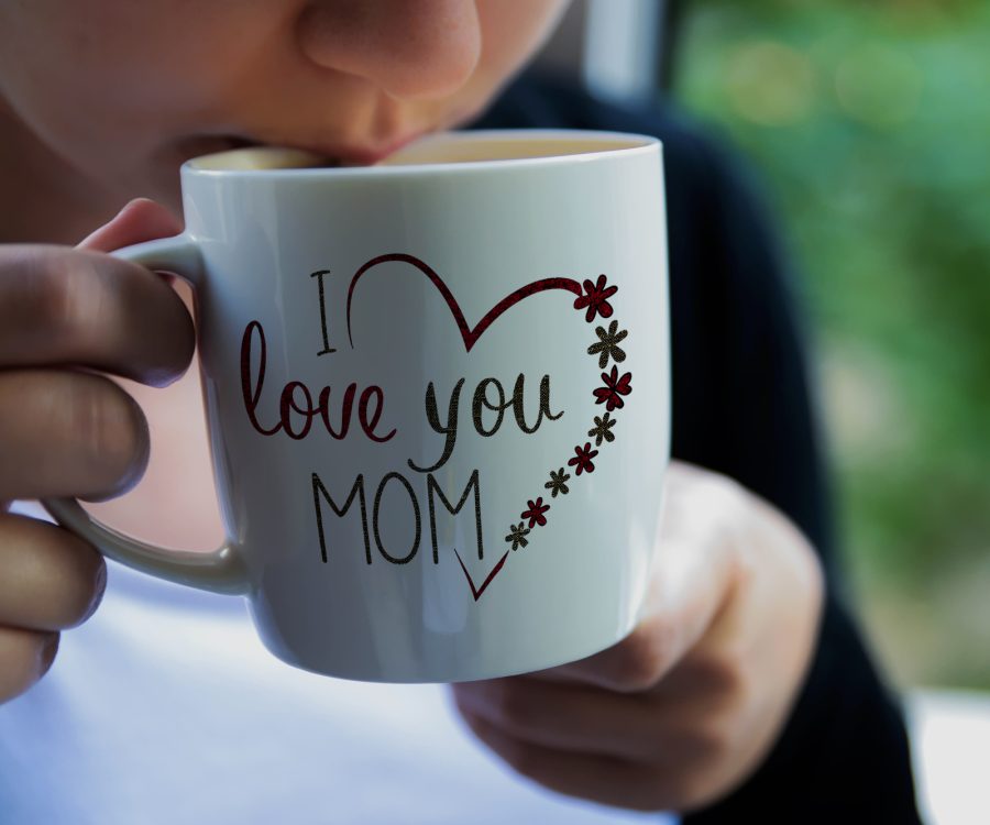 Mothers Day Mug - I Love You Mom Mug, Mothers Day Gift, Mom Gift, Birthday Mugs