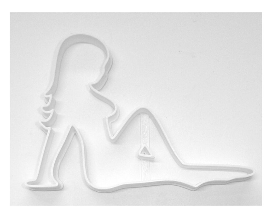 Mud Flap Mudflap Girl Woman Cookie Cutter Baking Tool USA PR183