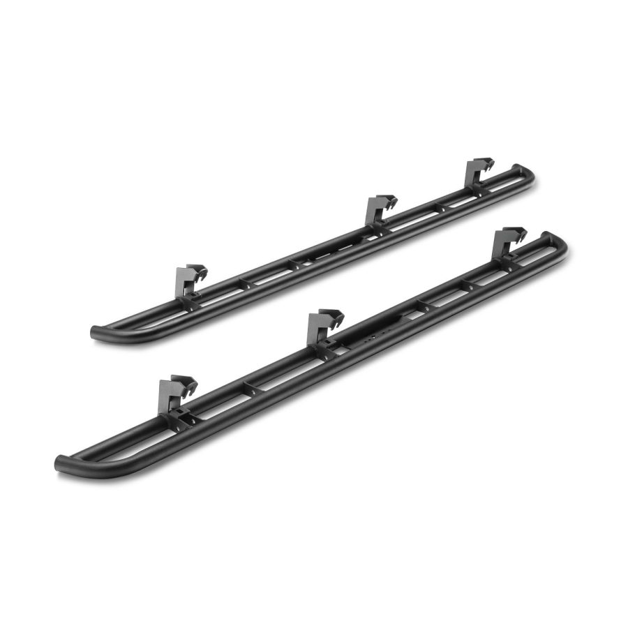 N-FAB T104RKR4R RKR Rails for Toyota 4Runner | Cab Length, Tubular Steel, Textured Black Fits 2010-2023 Toyota 4Runner (Does not fit 2010-2019 Limited and 2010-2013 SR5 Models) SUV, SRW Gas