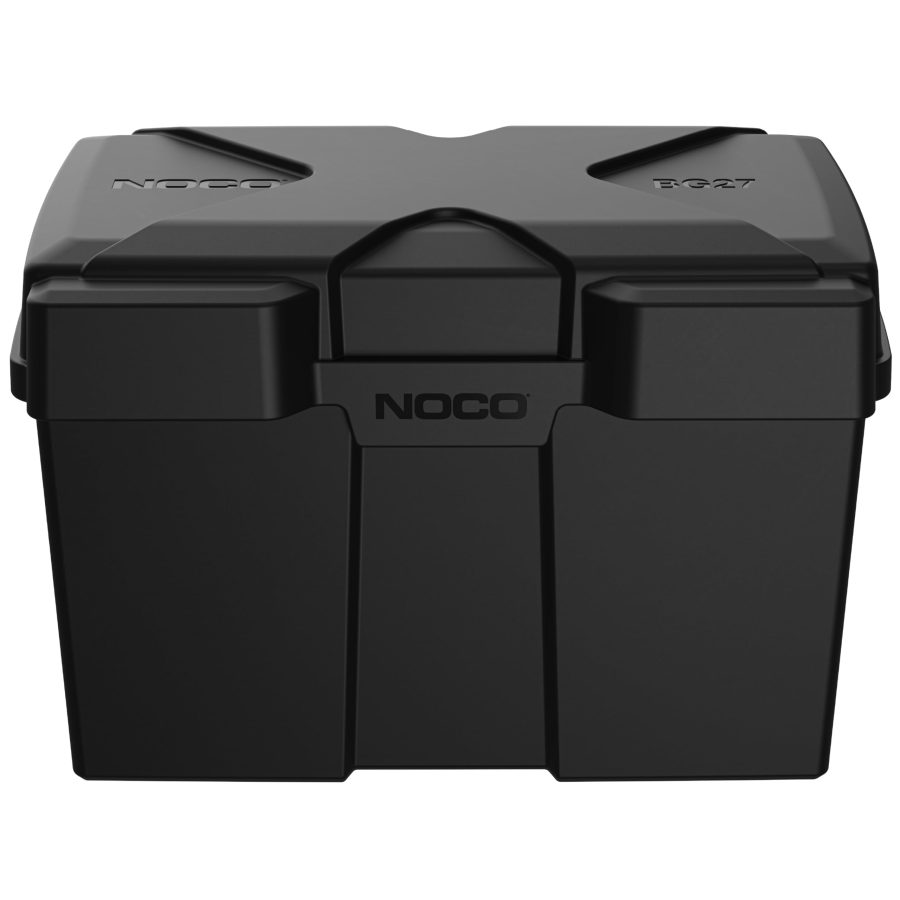 NOCO BG27 Snap-Top Battery Box, Group 27 12V Battery Box for Marine, Automotive, RV, Boat, Camper and Travel Trailer Batteries