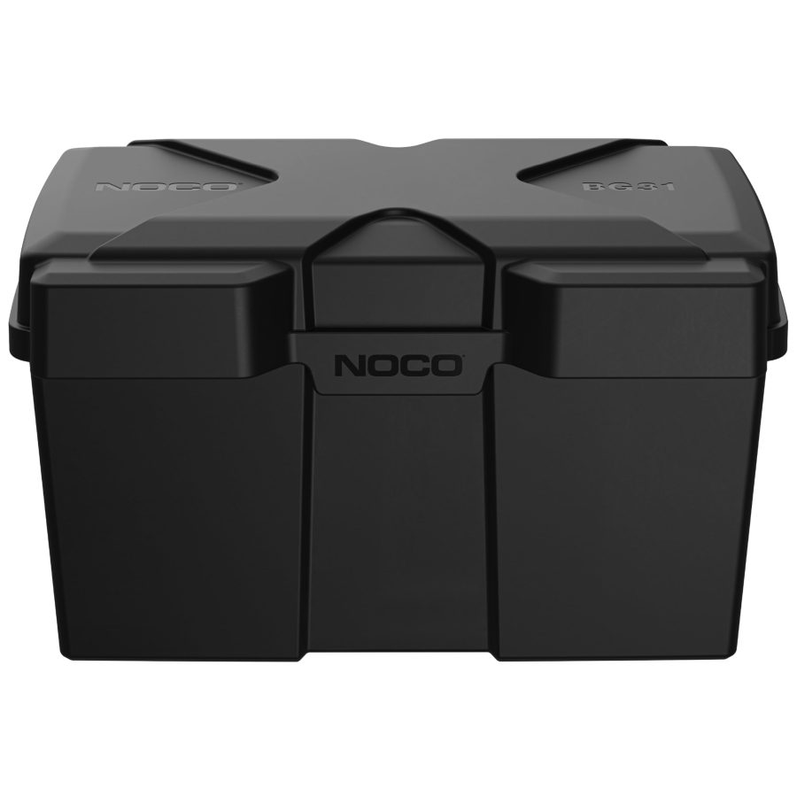 NOCO BG31 Snap-Top Battery Box, Group 24-31 12V Battery Box for Marine, Automotive, RV, Boat, Camper and Travel Trailer Batteries