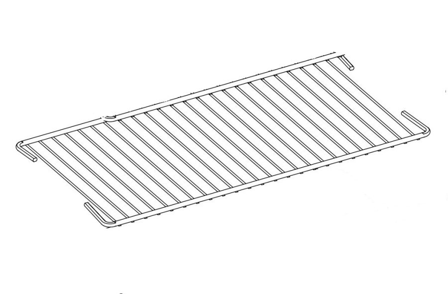 NORCOLD 632451 Wire Shelf - Full, White, Standard