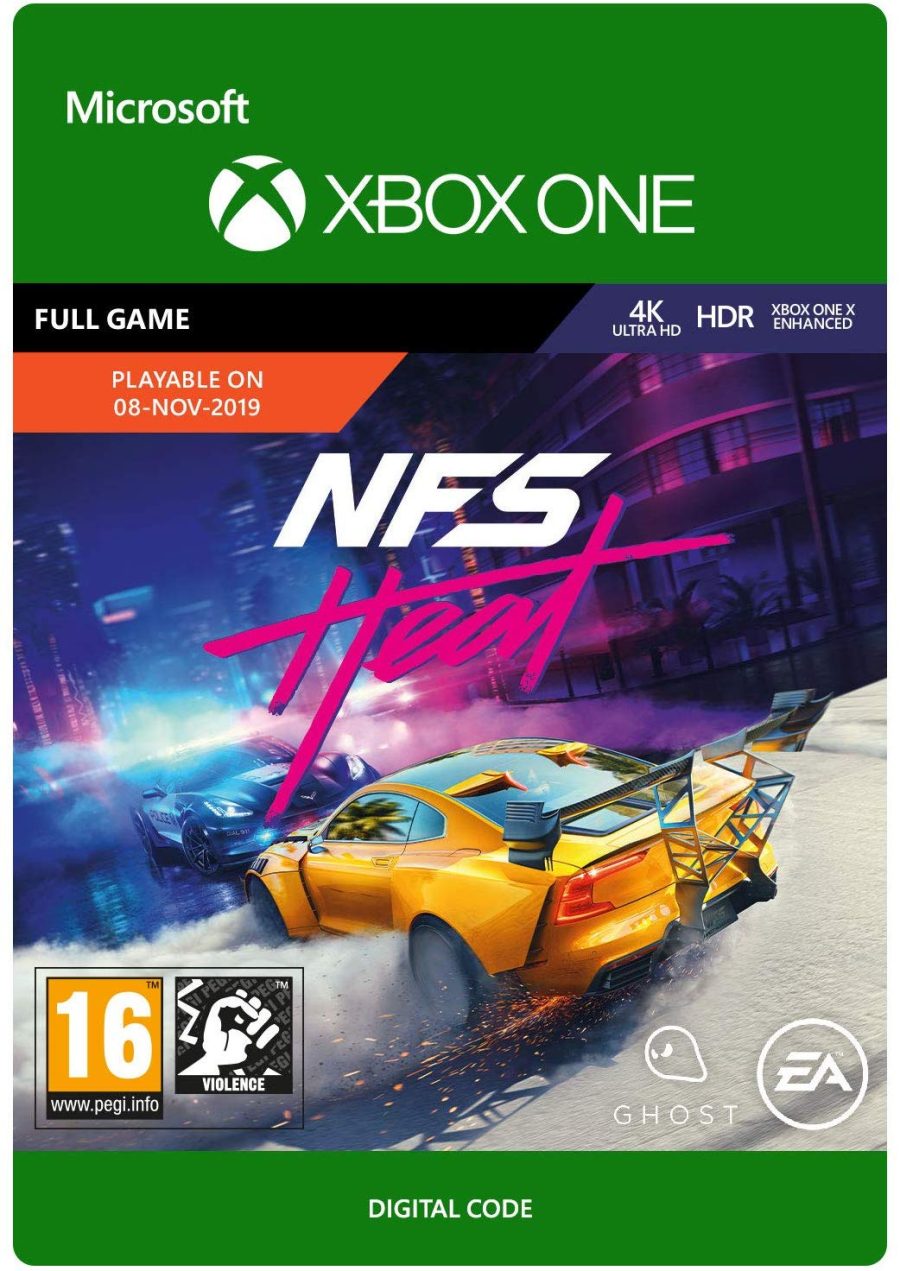 Need For Speed Heat Digital Download Key (Xbox One)